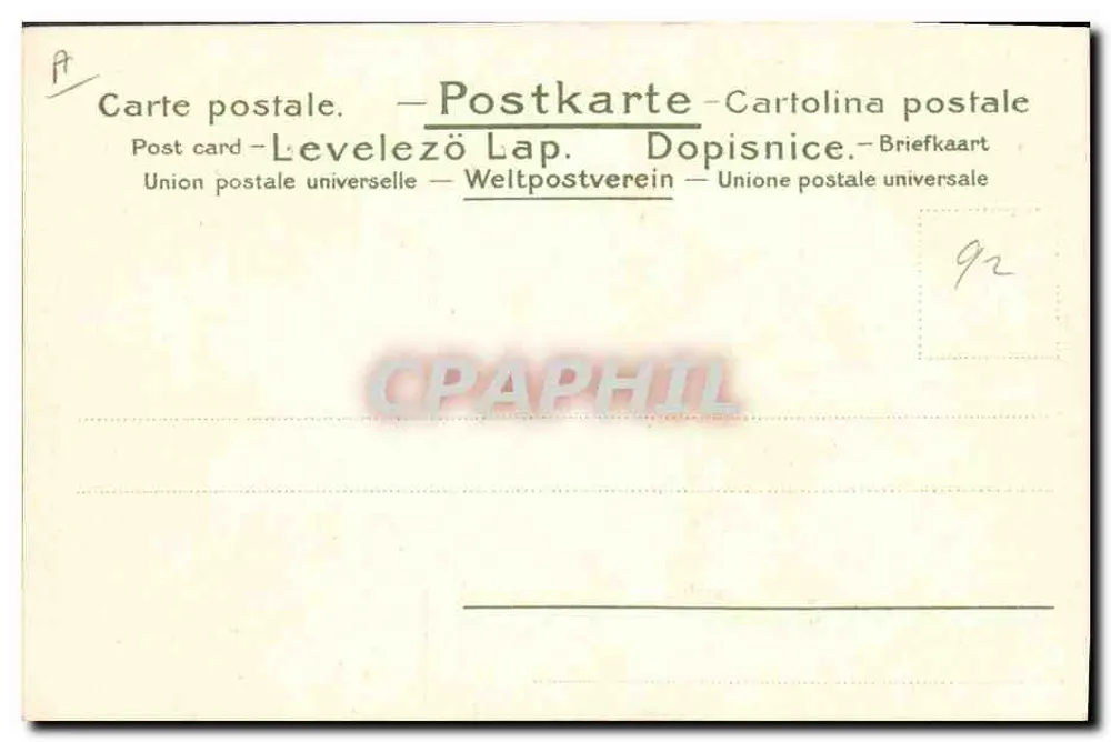 Retrato de jovem mulher — perfil — n°92 - Verso