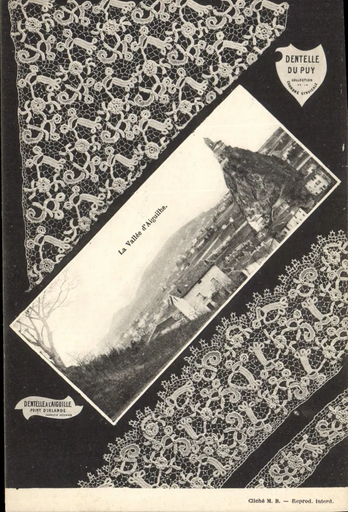 Die Schlucht von Aiguilhe — Panoramablick — Spitze von Puy, Sammlung Magenrit-Hemond - Vorderseite
