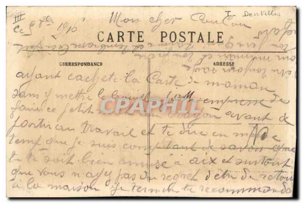 Véu de noiva bordado — A. Lejeune, editor, Paris - Verso
