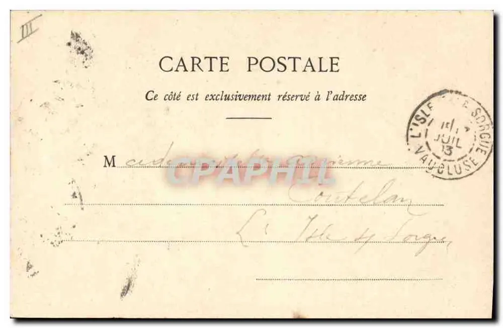 Mimosa — Amour vaincu — Phototypie A. Bergeret et Cie, Nancy - Verso