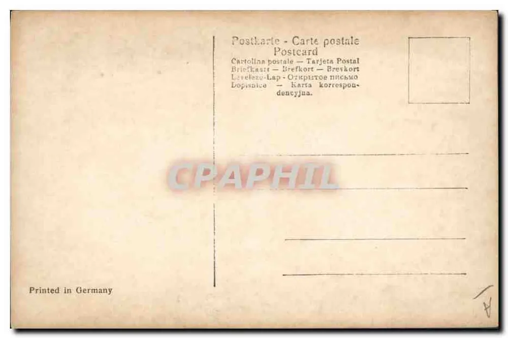 Felix Mendelssohn-Bartholdy — retrato — editor desconhecido, n° 2262 - Verso