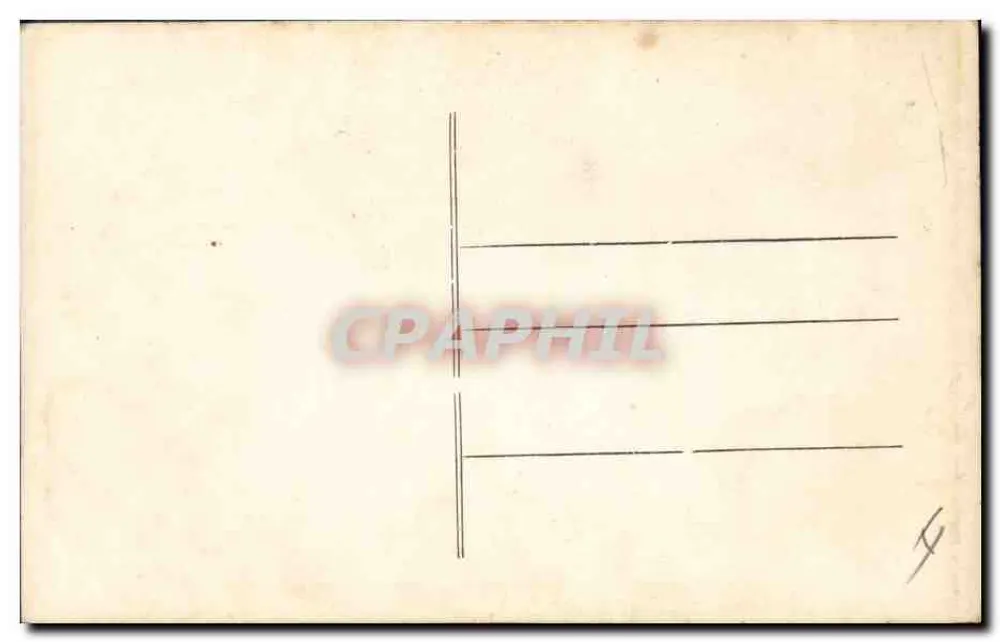 Frau in einem Rüschenkleid mit einem Fächer — Erinnerung — LOM Paris n°5045 - Rückseite