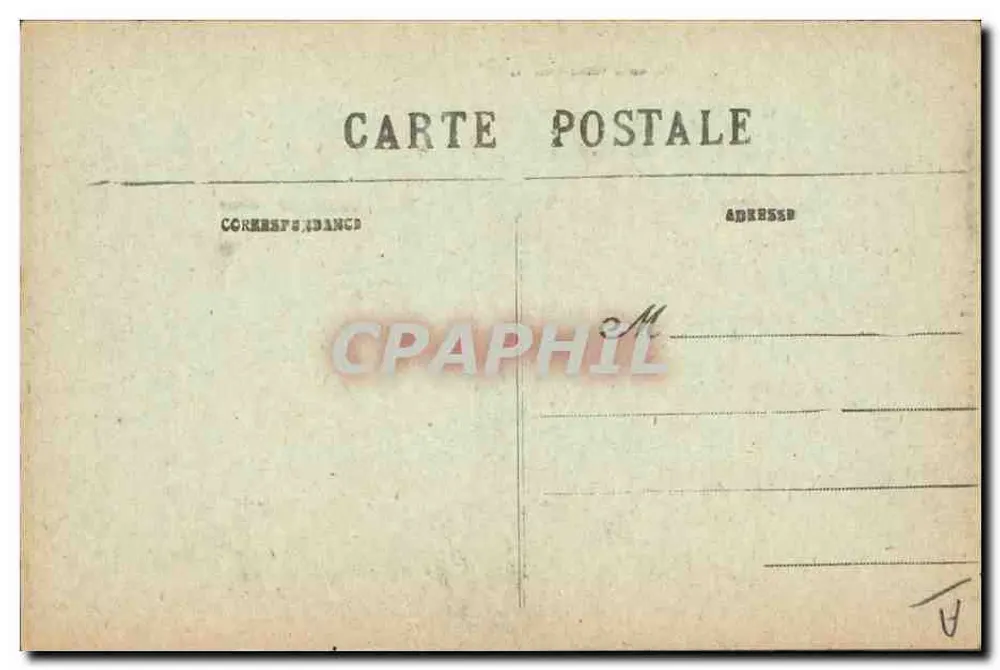 Casados de Pieugastel-Daculas — Coleção Villard, Quimper — n° 4248 - Verso
