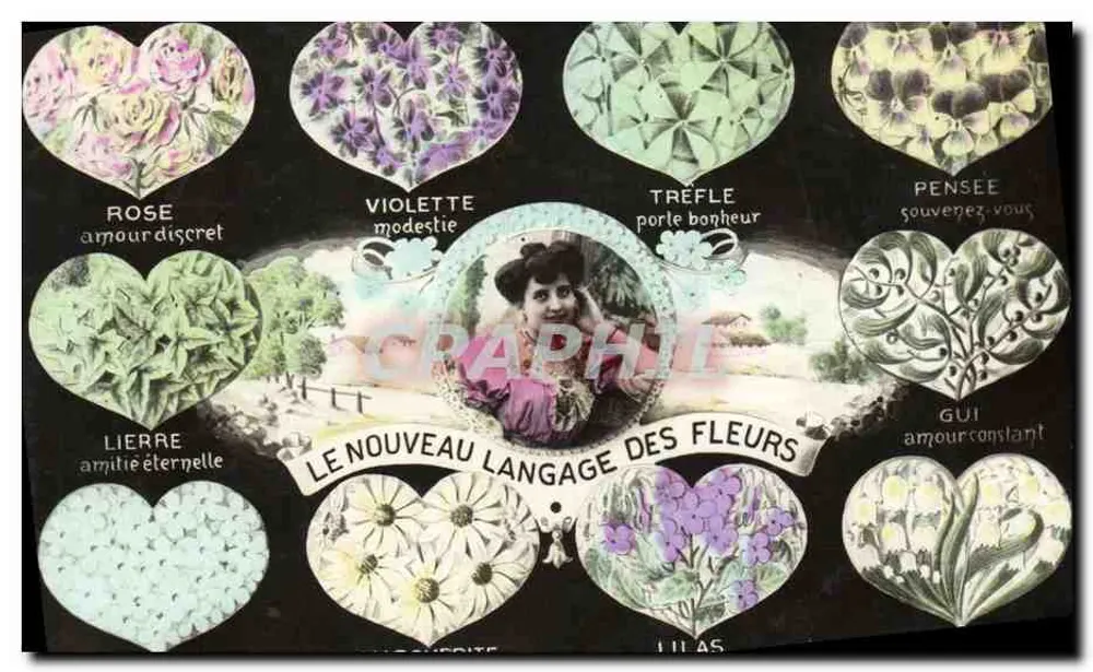 El Nuevo Lenguaje de las Flores — Editor no identificado, número de serie no visible - Anverso