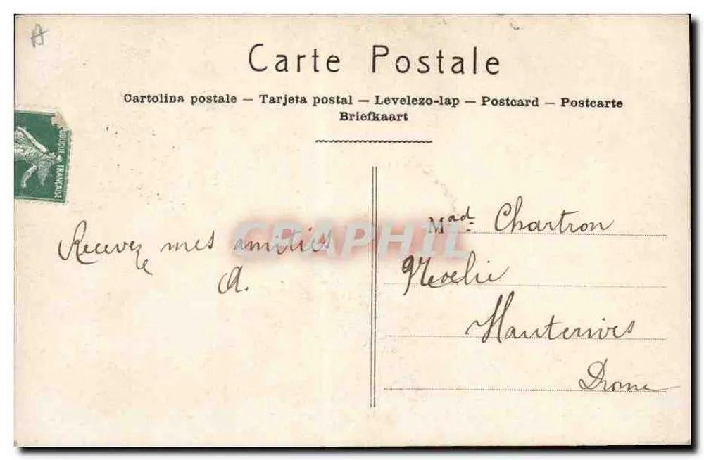 Linguagem das Flores — JAK PARIS — n°2039 - Verso