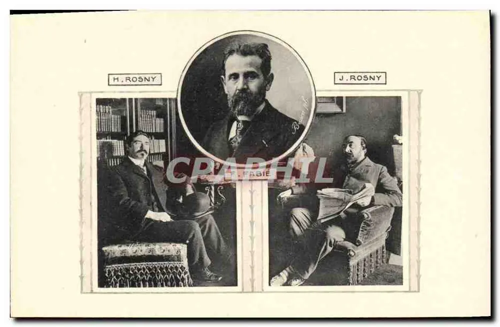 H. Rosny और J. Rosny — लेखक भाई — एडिटर: लेस एननल्स पॉलिटिक्स एट लिटेरेयर - आगे