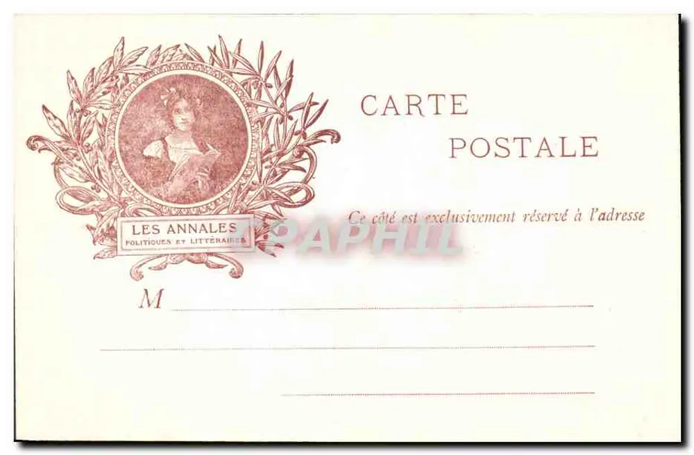 Henner, Gérôme, J. Breton — Três artistas — Editor: Les Annales Politiques et Littéraires - Verso