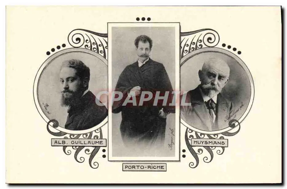 Alb. Guillaume, Porto-Riche, Huysmans — Les Annales Politiques et Littéraires - Vorderseite