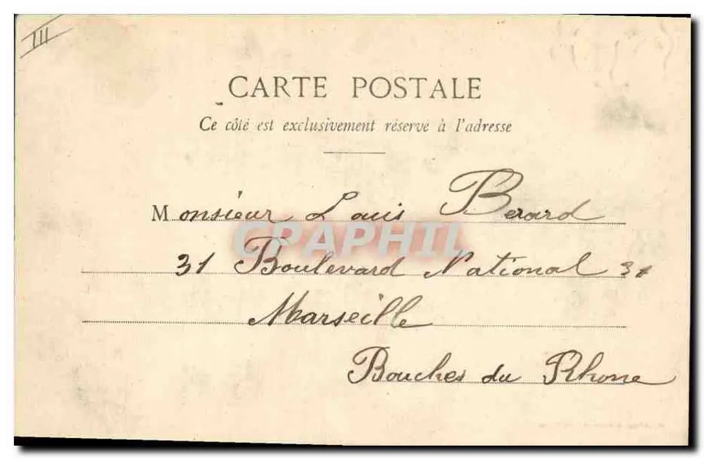 Frau mit Fächer — 'AS-TU VU LA TIARE' — Phototype A. Berard & Cie, Nancy - Rückseite