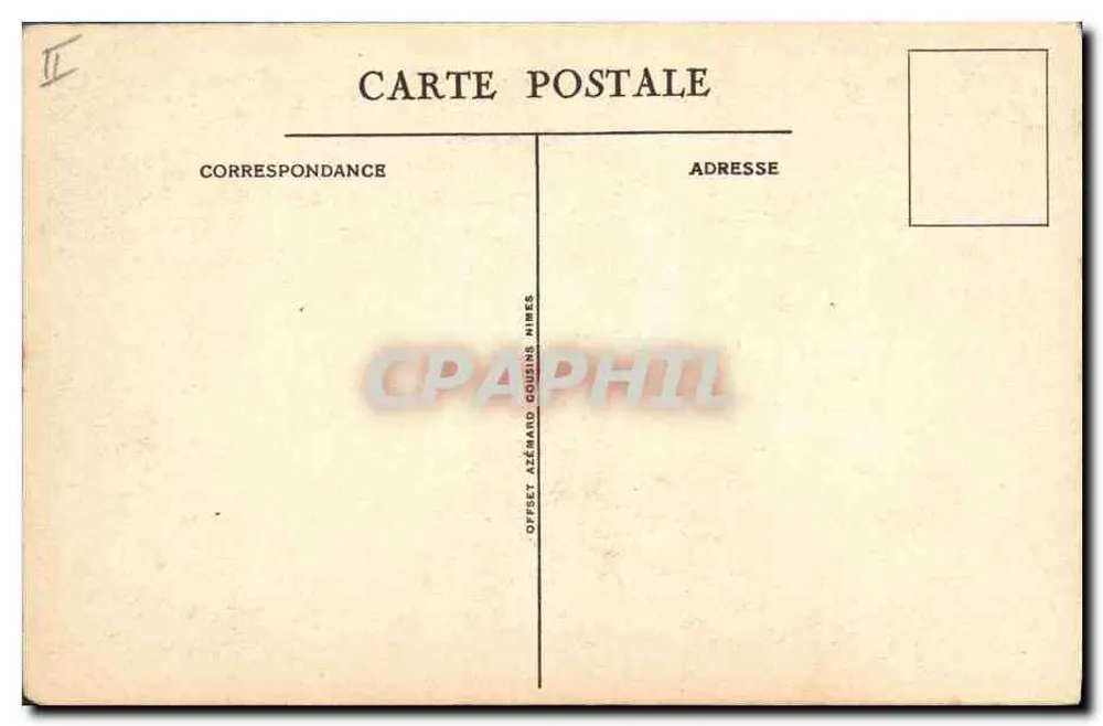 Ein furchtbarer Stoß — Édition Photo-Nîmes - Rückseite