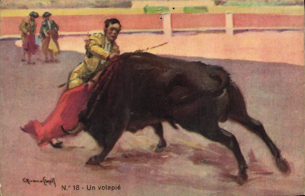 Um volapié — N.º 18 — Cruano Llojil - Frente