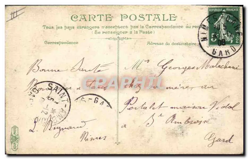 Schule der Trommler — Infanterie — L.V. & Cie, Nr. 3580 - Rückseite