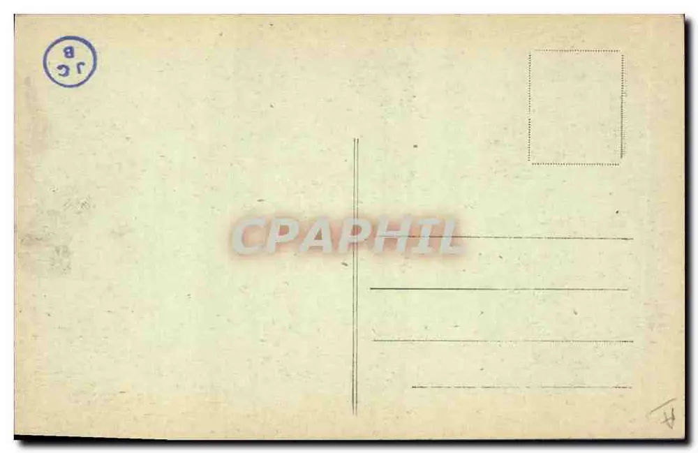 Casados de Quimper — Coleção VILLARD, Quimper — n° 1042 - Verso