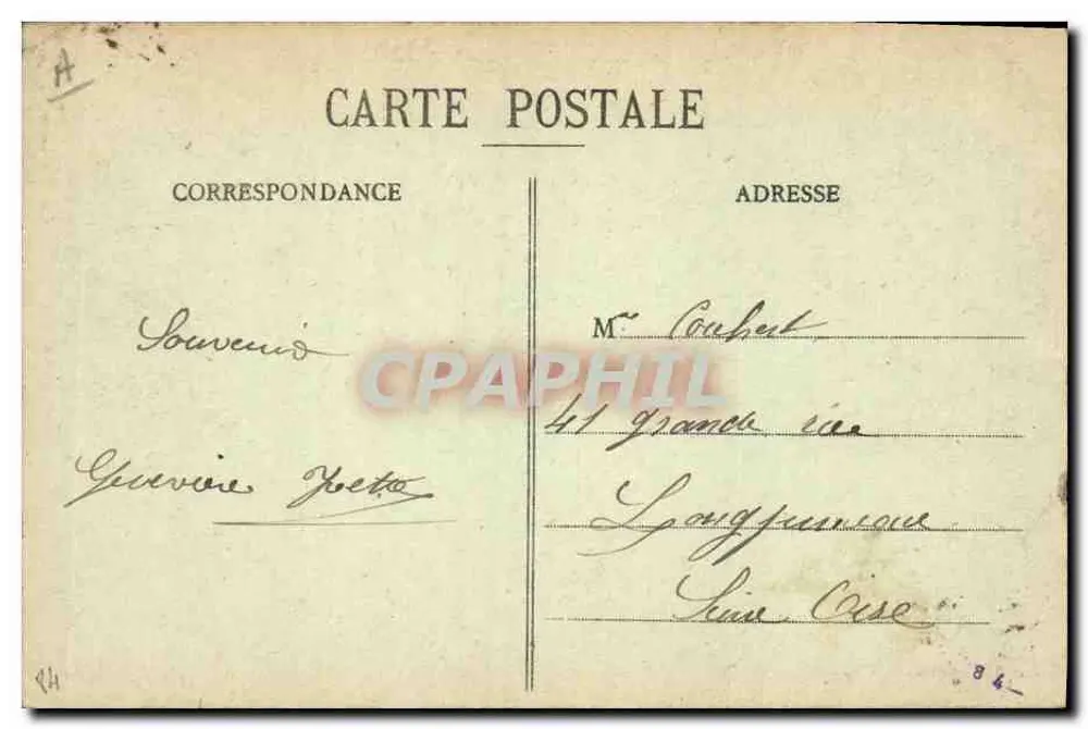 Crianças de QUIMPER — Coleção E. Hamonte, St-B. — n° 2456 - Verso