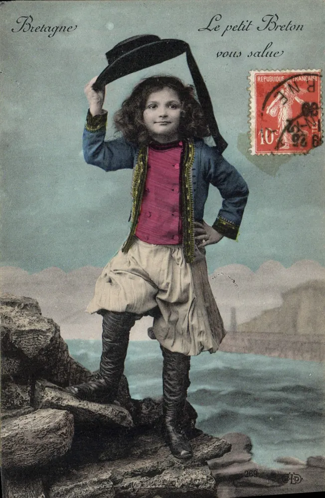 El pequeño Bretón le saluda — Bretaña — n.º 288 - Anverso