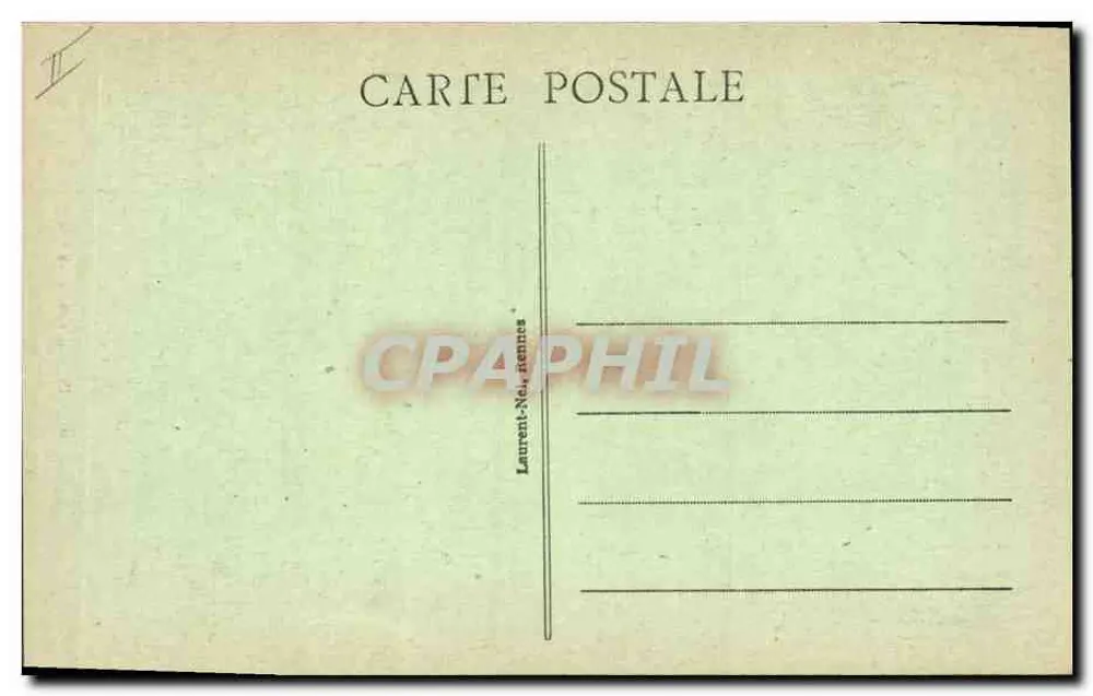 Pequenos gâs do Morbihan — série 901 — editor Laurent-Nei, Rennes - Verso