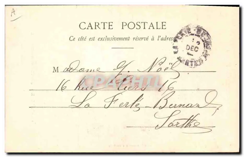 Die Glockenblume — Sprache der Blumen — Brust A. Stanley & Cie, Serie 1900 - Rückseite