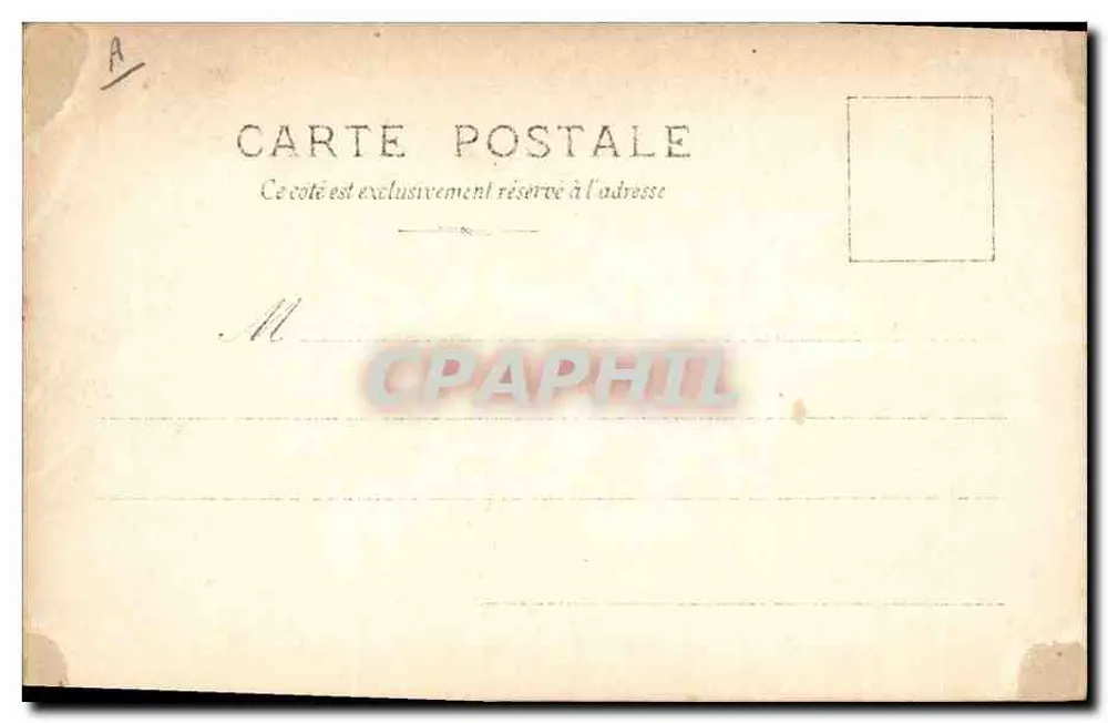 Retrato de Berthelot — S.A.P. 24 Série N°97 — Reutinger Paris - Verso