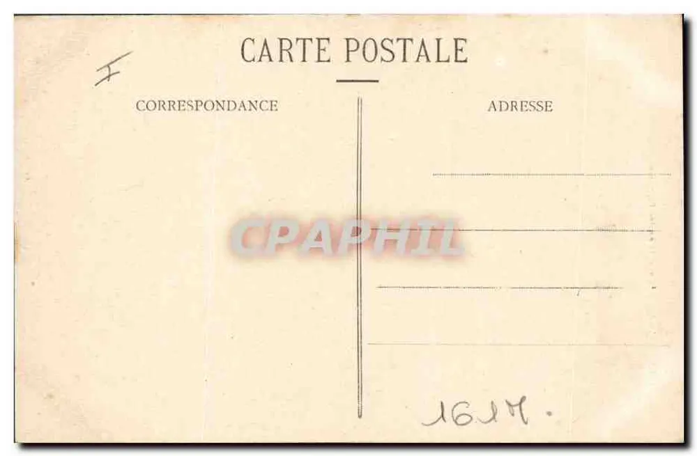 Algerien - Versuchsgarten - Palmengasse — Sammlung Hégence, Verlag A. L., Algier - Rückseite