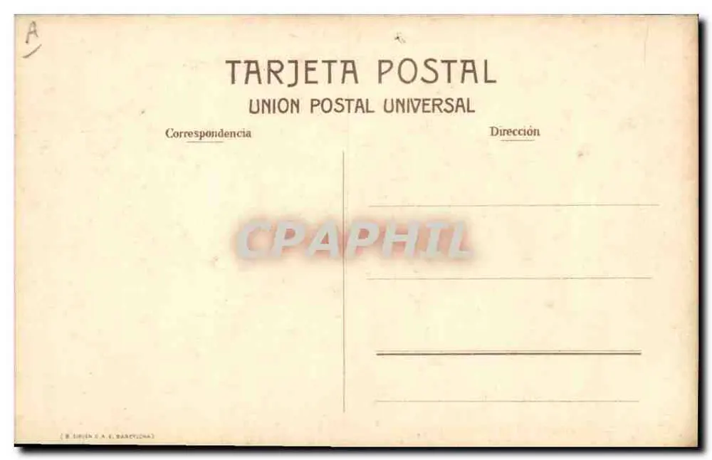 Calda al descubierto y coleo — Nr. 10 — C. Rorau-Lloup - Rückseite