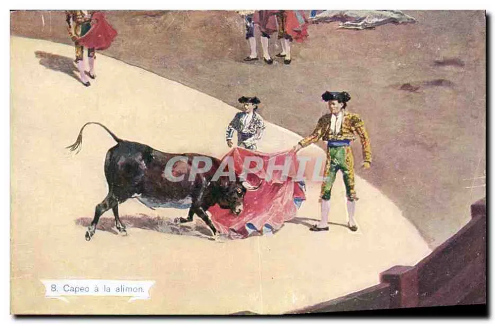 Capeo à la alimon — Serie 1059, n°8 — Verleger unbekannt - Vorderseite