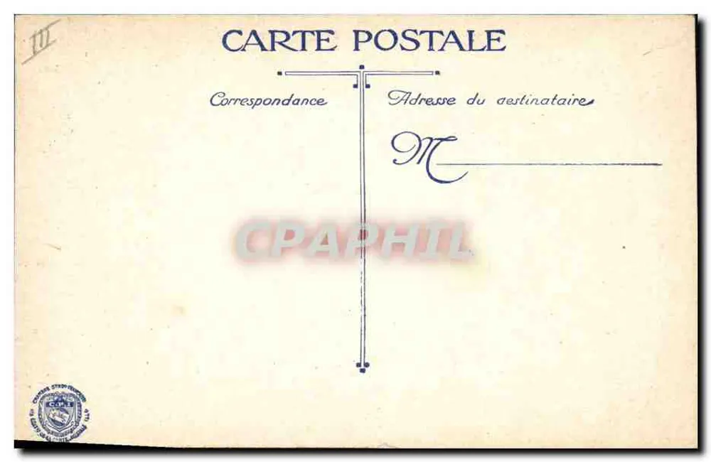 Englische Infanterie in der Schusslinie — LVC — Nr. III - Rückseite