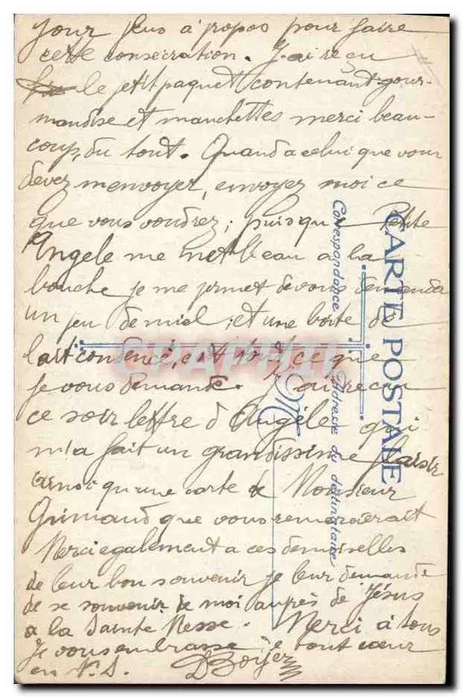 Geral francês em uniforme vermelho — Eugène Pirou, n° 0.5 - Verso