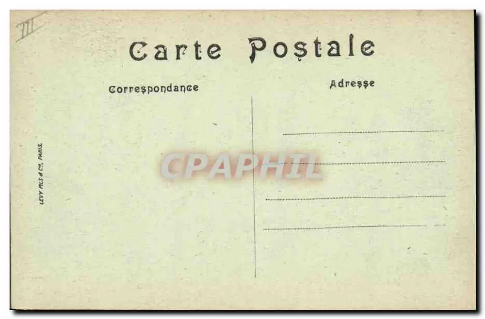 Paris — O Teatro do Gymnase — LL - Verso