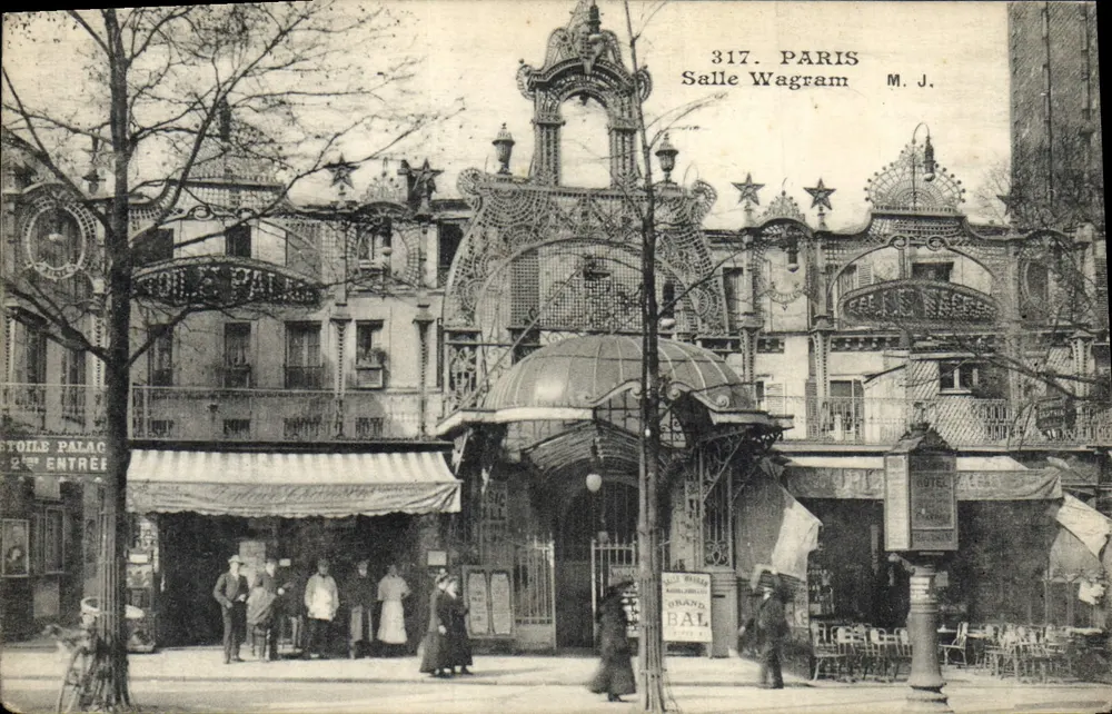 París - Sala Wagram — M.J. n°317 - Anverso