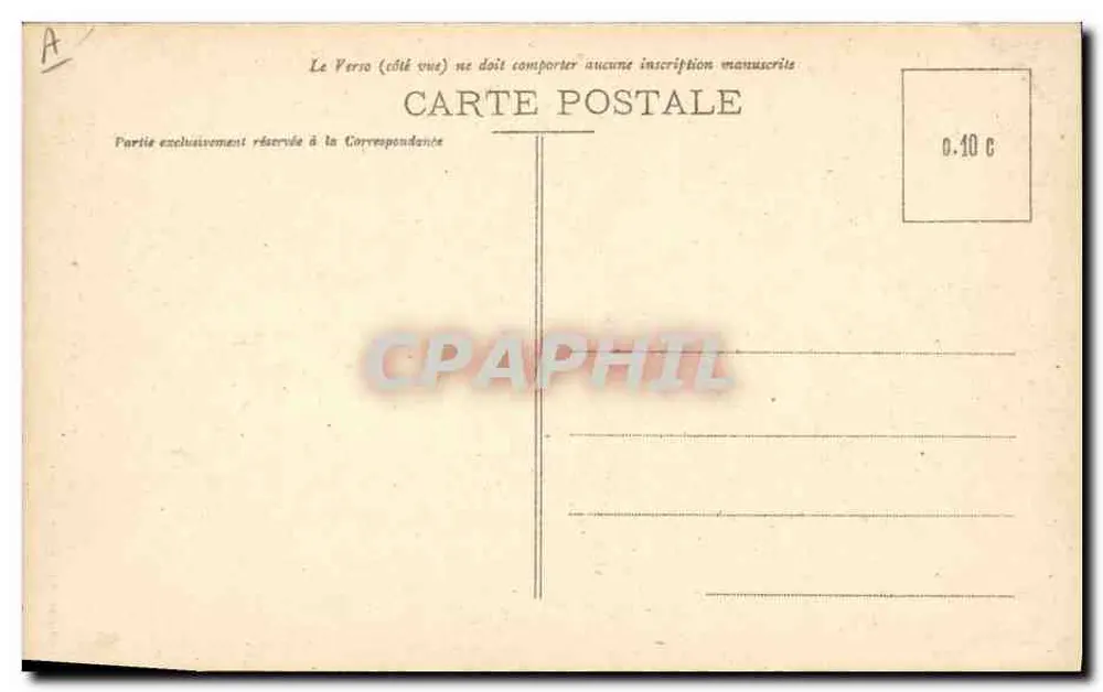 Ein alter Held — Sammlung Laurent-Nel, Rennes — n° 3641 - Rückseite