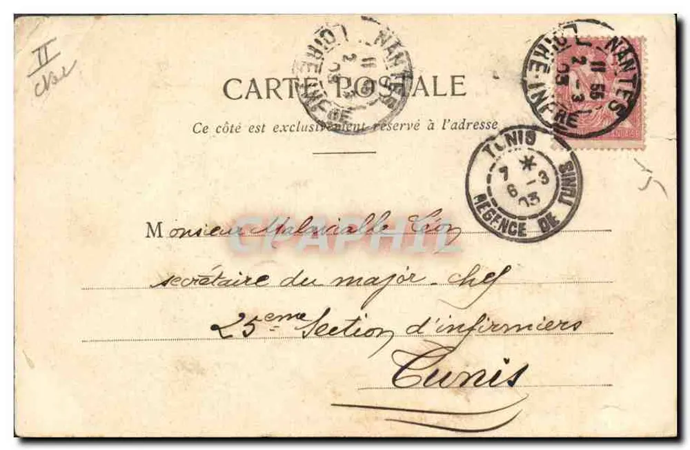 Die Liebe in der Bretagne — Quimperlé — Verlag G. I. D. de Nautes, Nr. 688 - Rückseite