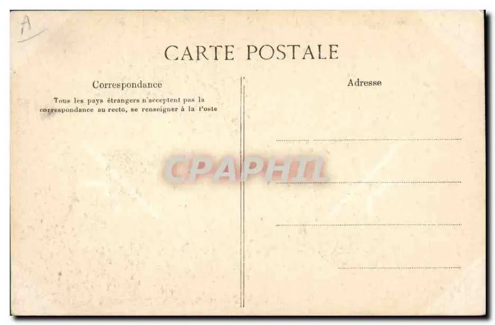 Artesã de GOURIN — Estudo sobre as toucas da Bretanha — Coleção Vizian, Quimper - Verso