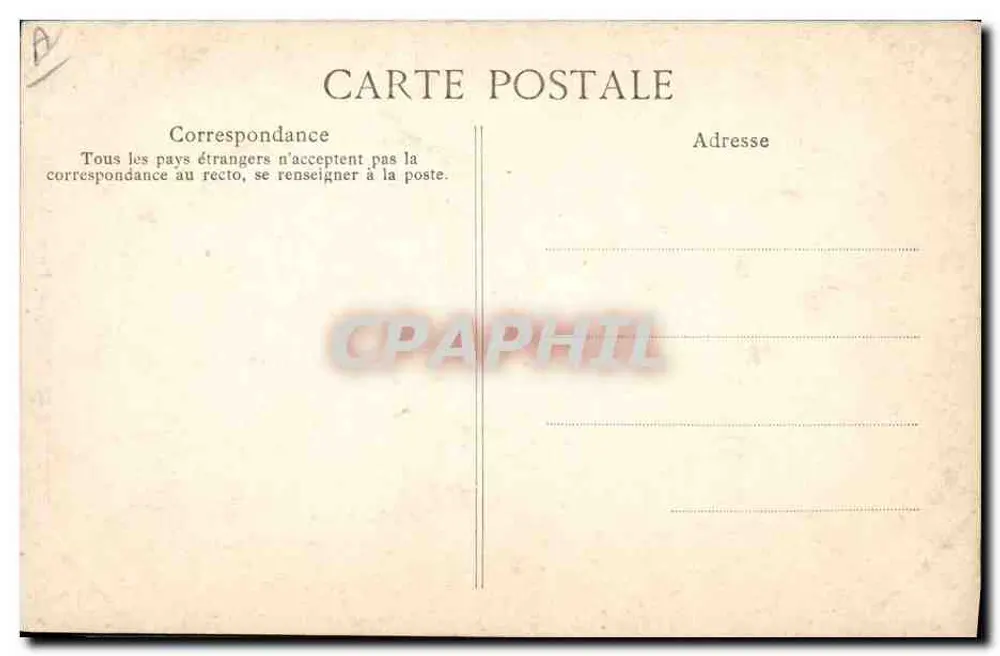 Roupas Bretãs — Mulher de Quimperlé — Editor E.D. n°358 - Verso