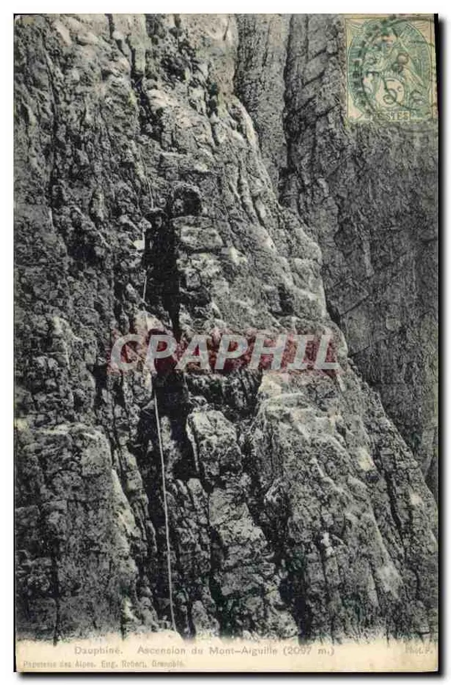 Dauphiné. Aufstieg zum Mont-Aiguille (2097 m.) — Eug. Robert, Grenoble - Vorderseite