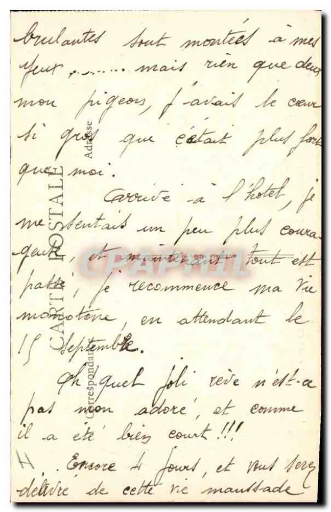 Massif do Mont-Blanc — Chamonix — Traversia de uma Fenda — B.F. « Lux » n°110 - Verso