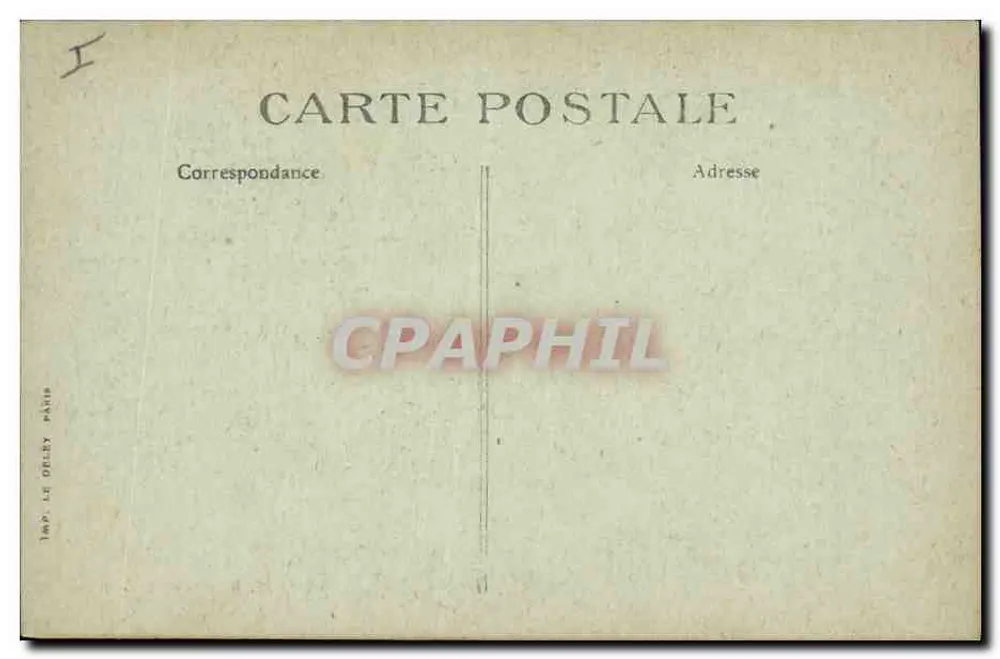 Marokko — Szenen und Typen — Eine Palmenhain — Verlag Kricurion, Casablanca - Rückseite
