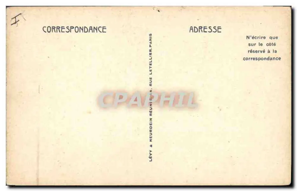 Am Rand eines Wadis — Dattelpalmen — SCÈNES et TYPES LL n°6052 - Rückseite