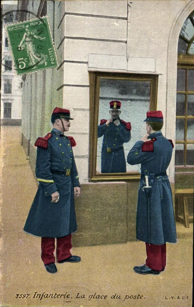 Infanteria. O espelho do posto — L.V.&Cie, n°3597 - Frente