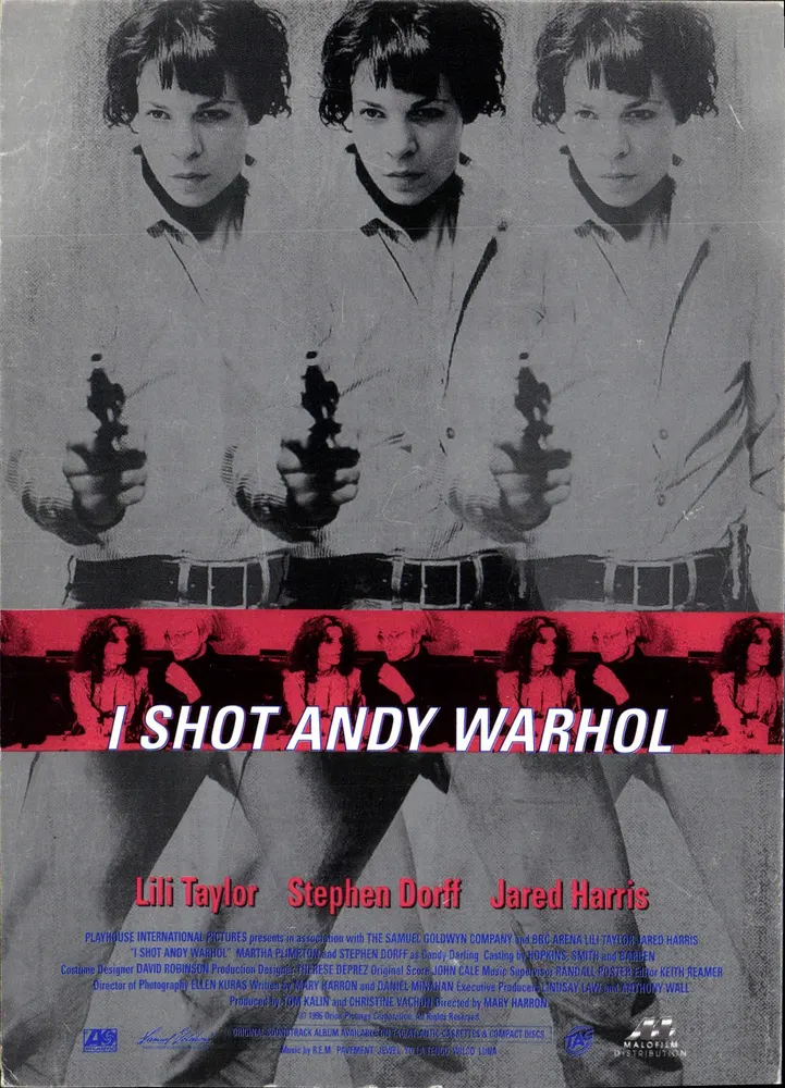 Ich schoss Andy Warhol — Werbeposter — Zoom Cards - Vorderseite