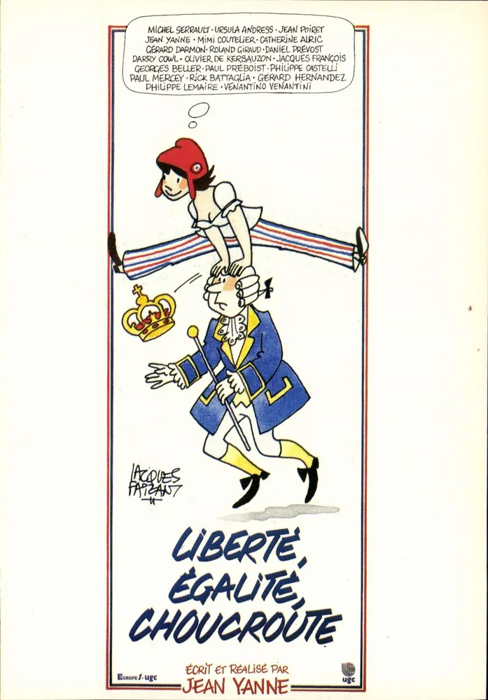 Freiheit, Gleichheit, Sauerkraut — Jacques Faizant — UGC Europe - Vorderseite