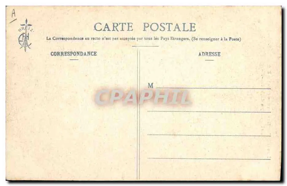 As Colffes Bretãs — 1701, País de Vitré-Fougères — Coleção E. Hamonic, St-Brieuc - Verso