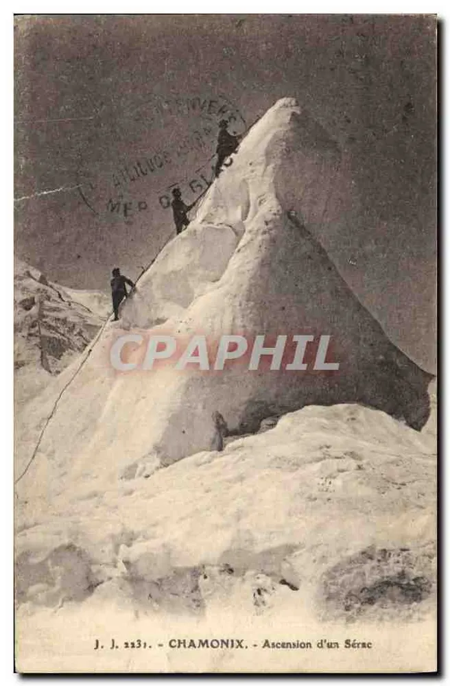 Chamonix — Ascension d'un Sérac — J. J. 2131 - Awers
