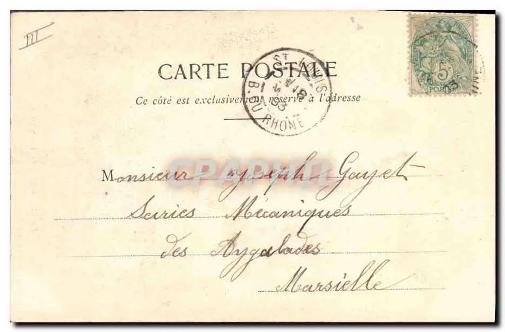 Sprache der Blumen — Die Lilie — Phototypie A. Bergeret & Cie, Nancy - Rückseite
