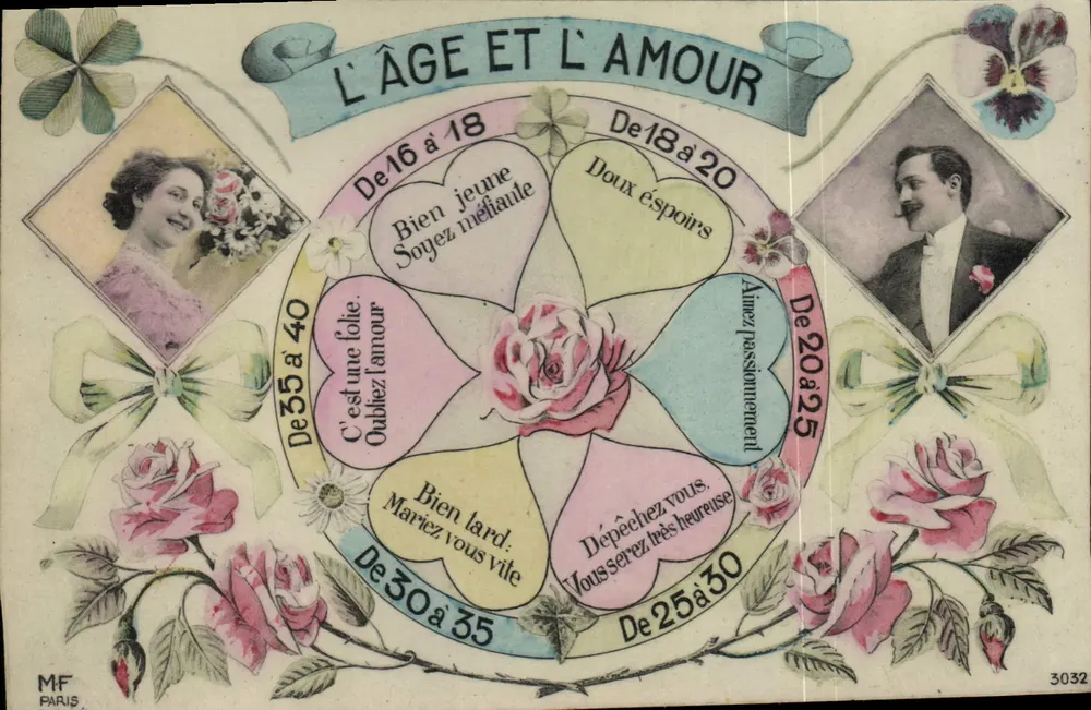 ALTER UND LIEBE — MF PARIS n°3032 - Vorderseite