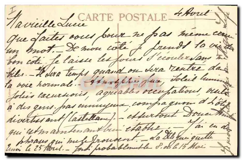 Dattelernte — unbekannter Verlag, Nr. 57 - Rückseite