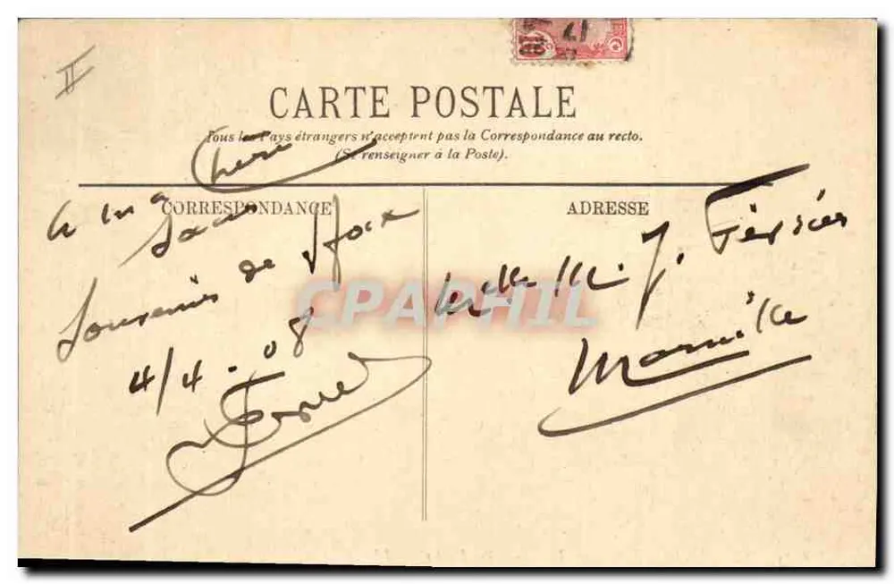 Die Dattelernte — SCÈNES ET TYPES — LL. — n° 6175 - Rückseite