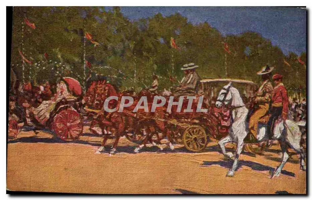 Festas com touros — Edições Victoria N. Coll Salièti — N° 863 - Frente