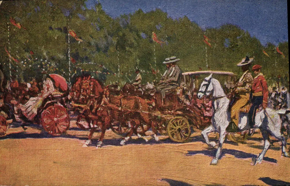 Festa dos touros — Edições Victoria N. Coll Saheti — N° 843 - Frente