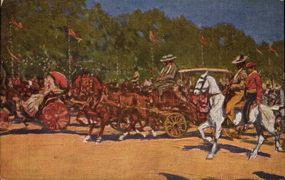 Festa dos touros — Edições Victoria N. Coll Salièti — N° 805 - Frente