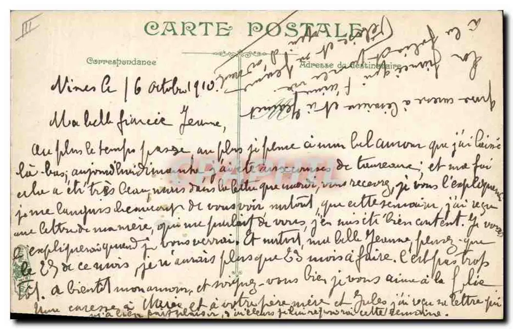 Artillerie — Kartoffeln schälen — Verlag L.V. n° 3705 - Rückseite